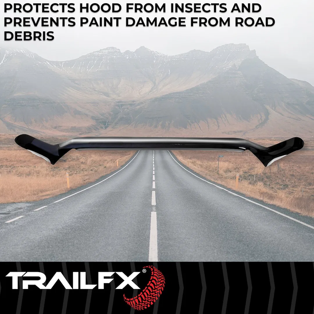 5681H – TRAILFX Bug Shield, Wrap-Around Smoke Acrylic - view 3
